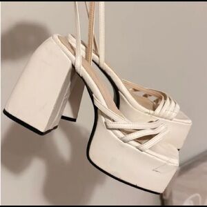 Windsor Smith style platform sandals